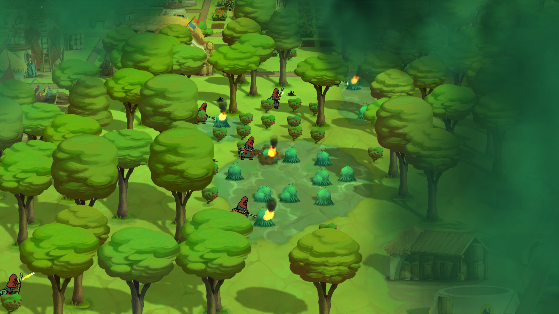 Изображение игры: The Wandering Village