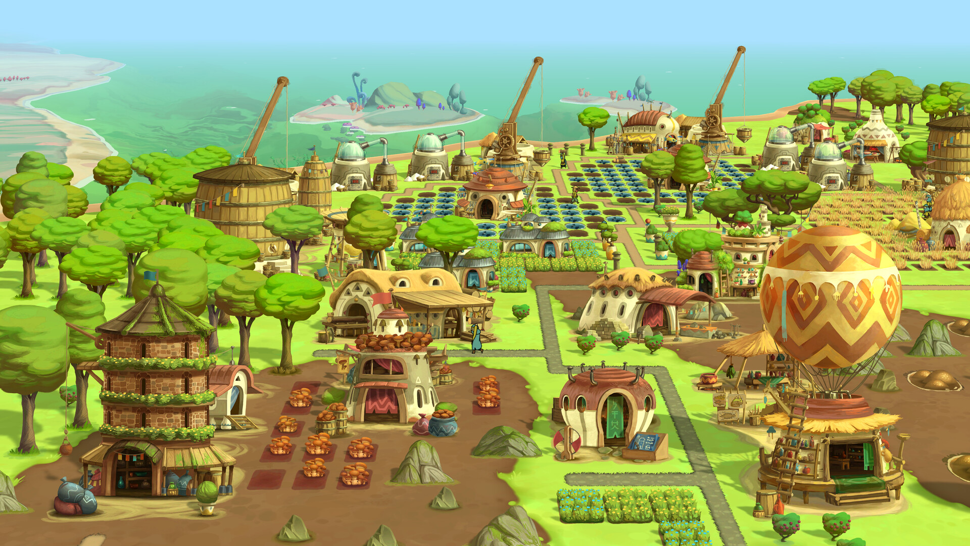 Изображение игры: The Wandering Village