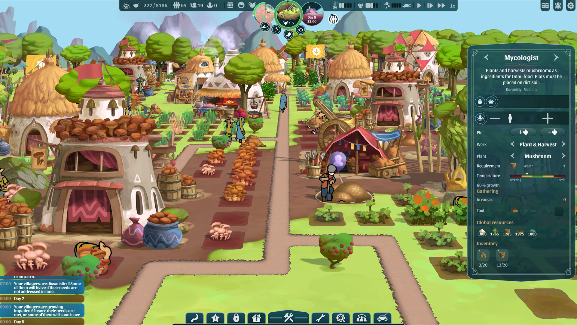 Изображение игры: The Wandering Village