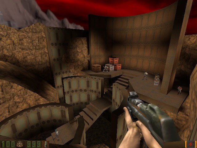 Изображение игры: Quake II