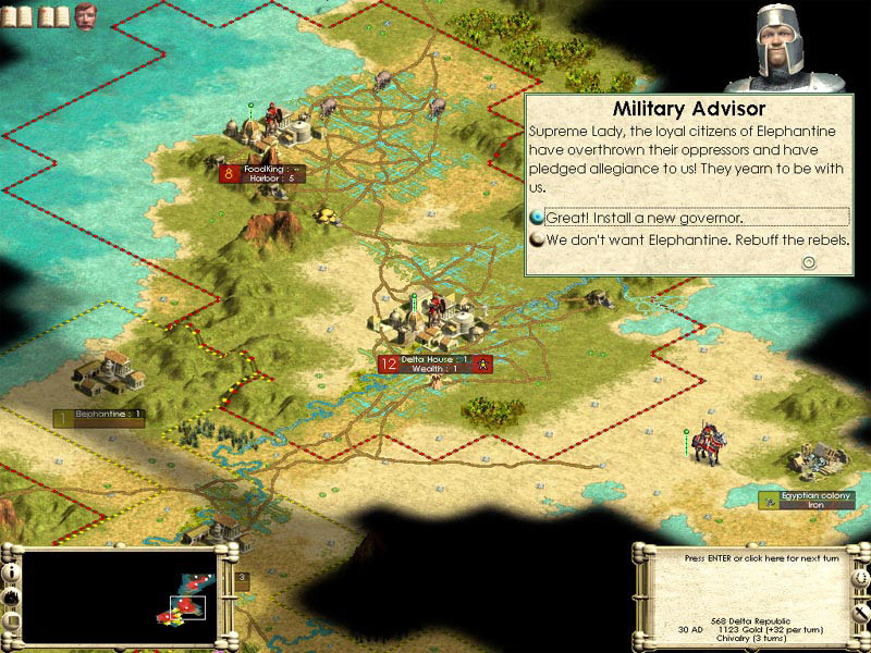 Изображение игры: Sid Meier's Civilization III Complete