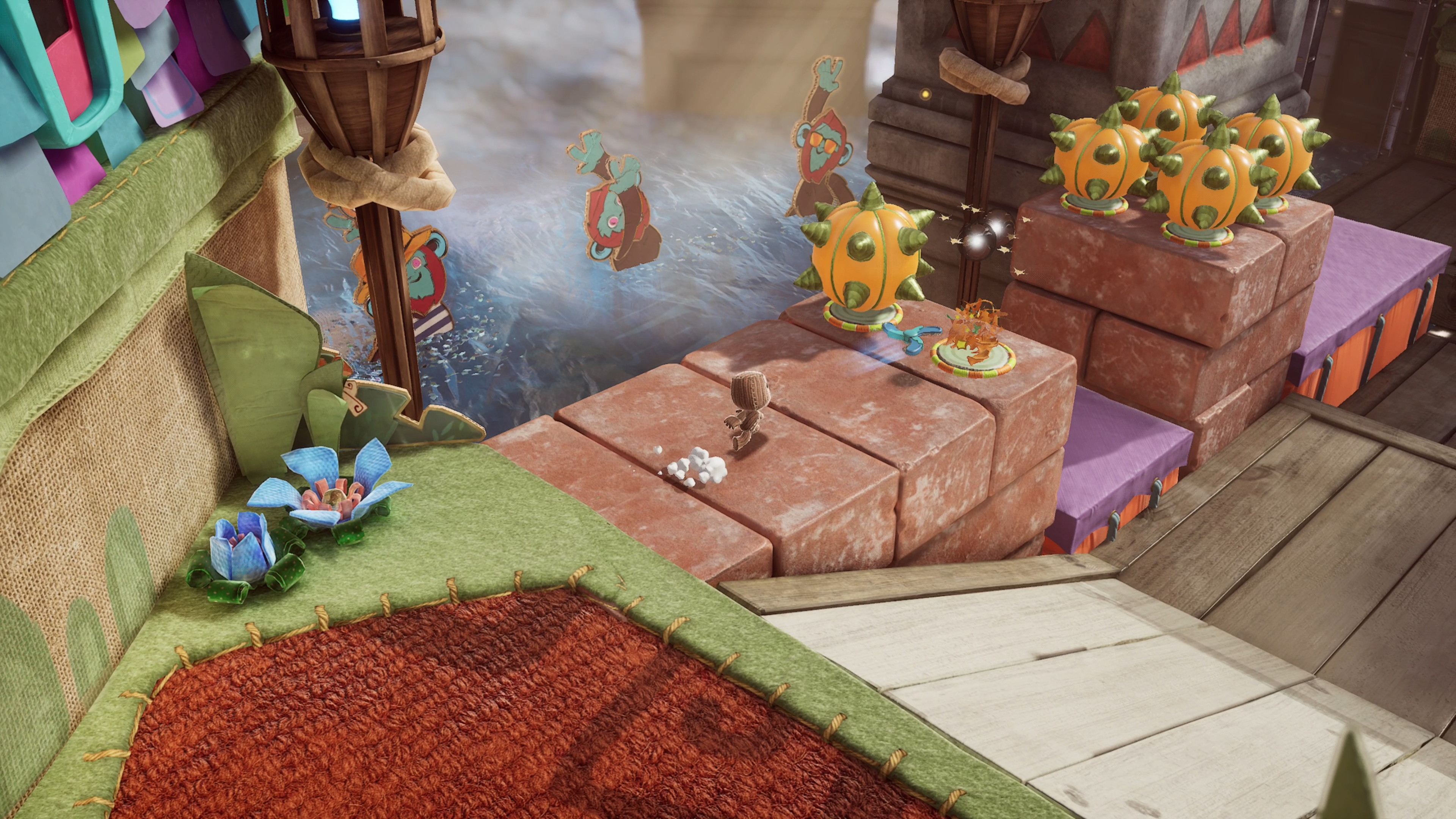 Изображение игры: Sackboy: A Big Adventure