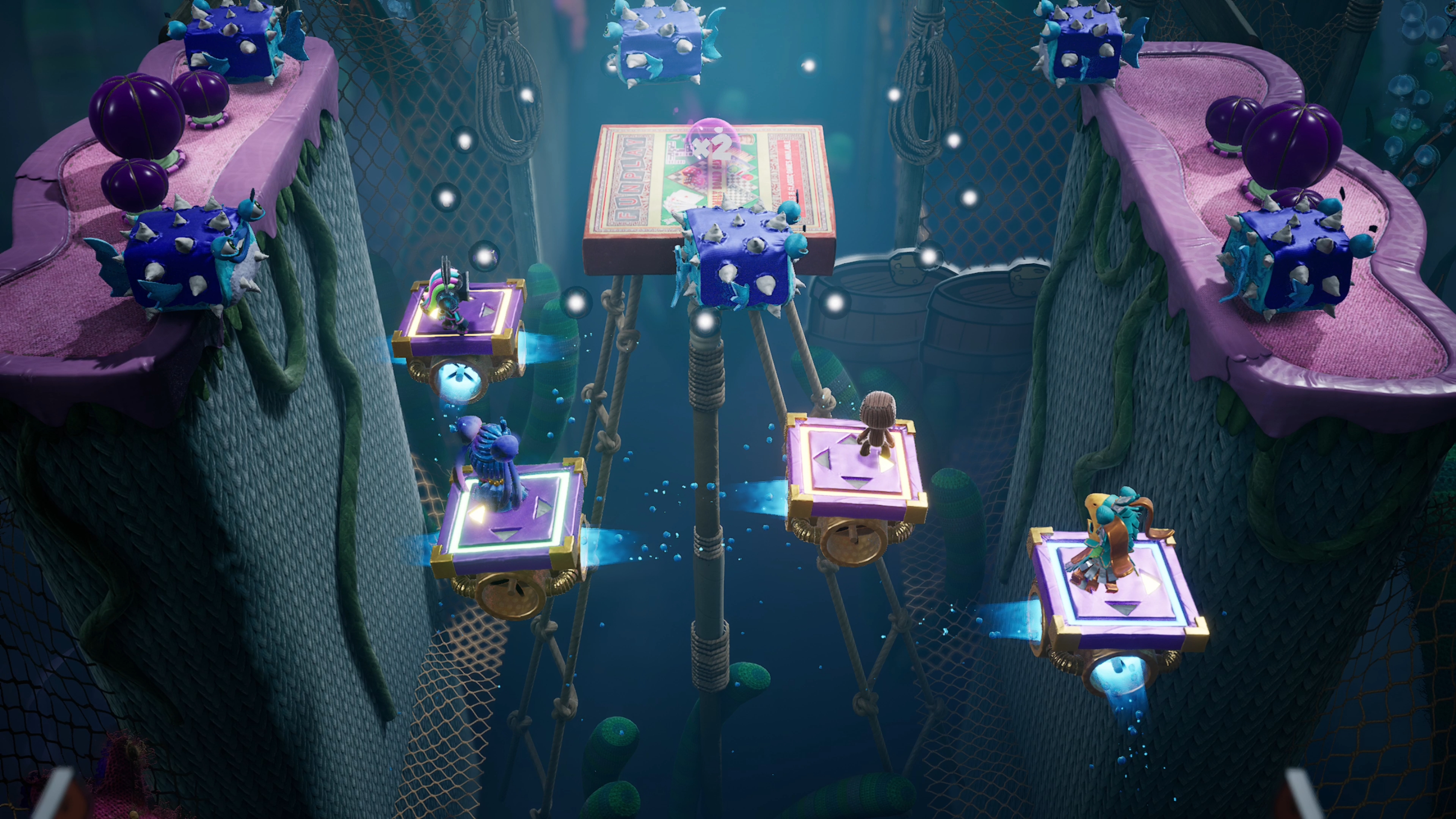 Изображение игры: Sackboy: A Big Adventure