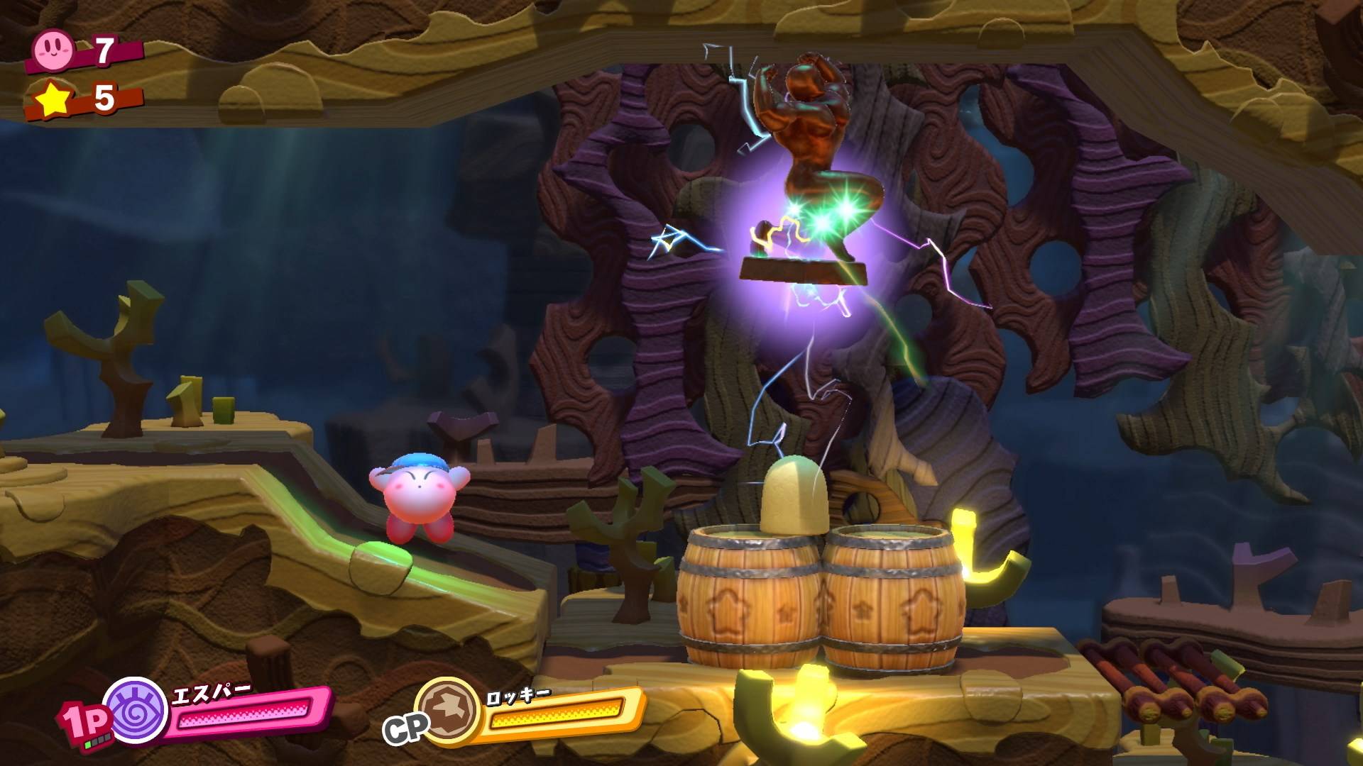 Изображение игры: Kirby: Star Allies
