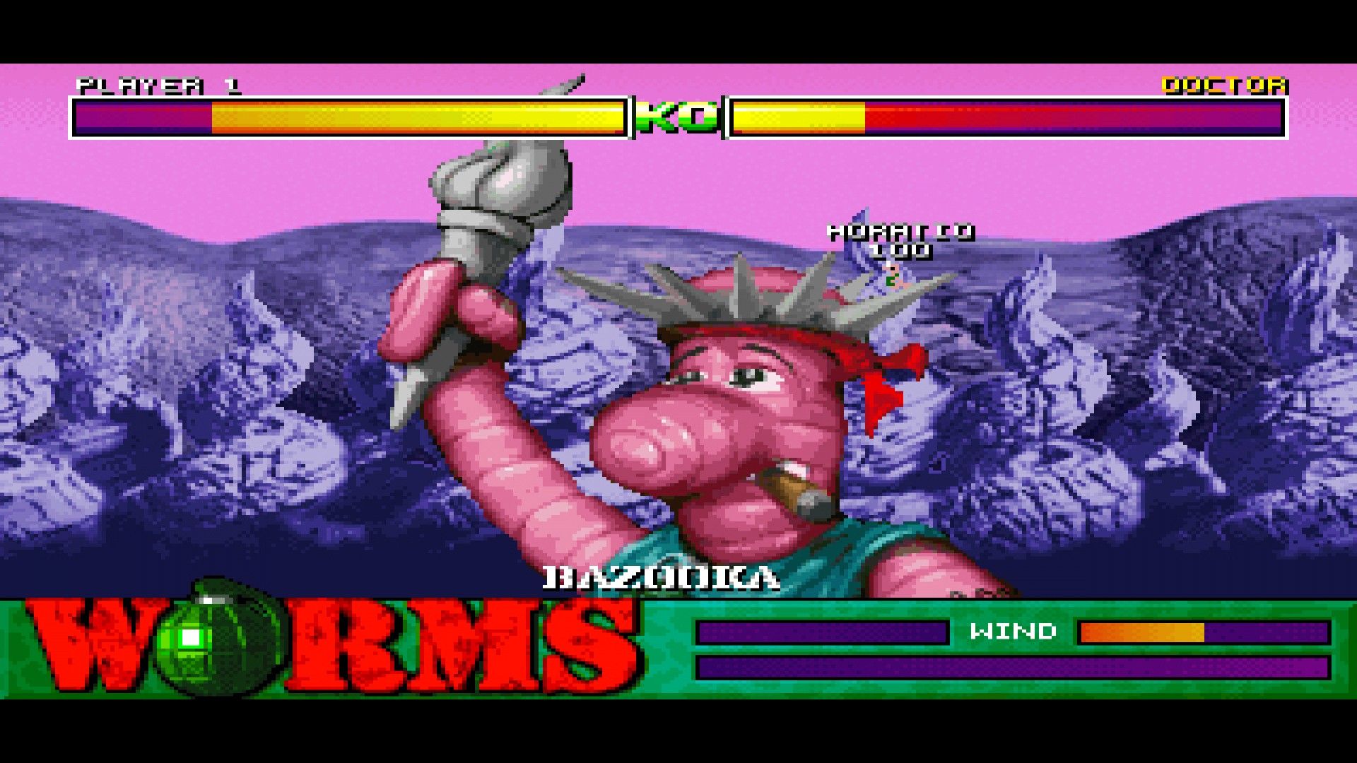 Изображение игры: Worms