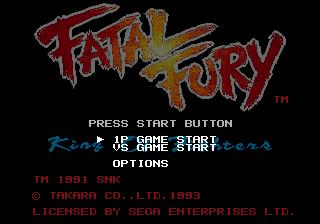 Изображение игры: Fatal Fury: King of Fighters