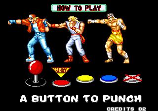 Изображение игры: Fatal Fury: King of Fighters