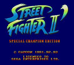 Изображение игры: Street Fighter II: Champion Edition