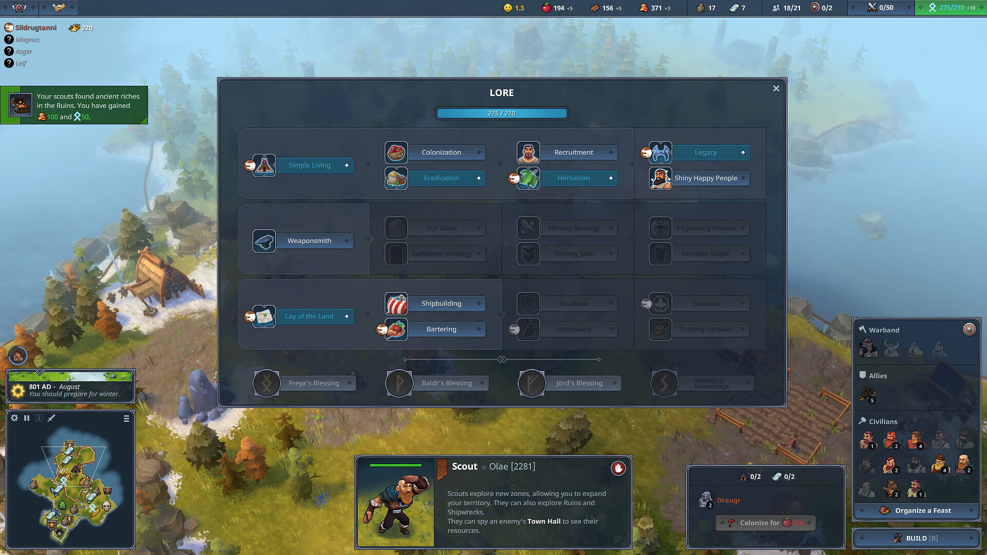 Изображение игры: Northgard: Definitive Edition