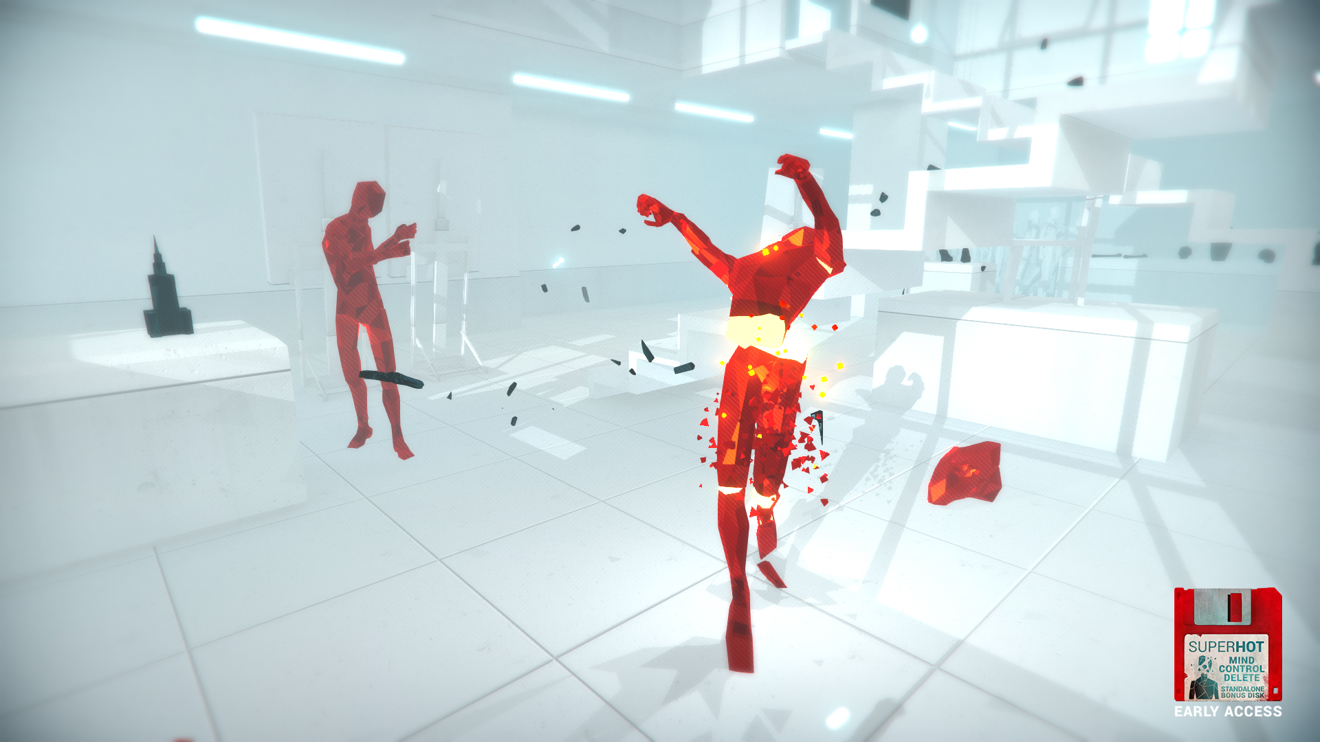 Изображение игры: Superhot: Mind Control Delete