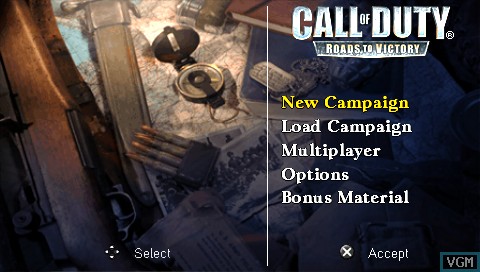 Изображение игры: Call of Duty: Roads to Victory