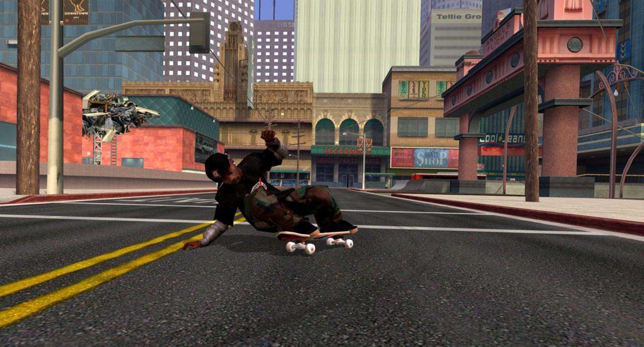 Изображение игры: Tony Hawk's American Wasteland