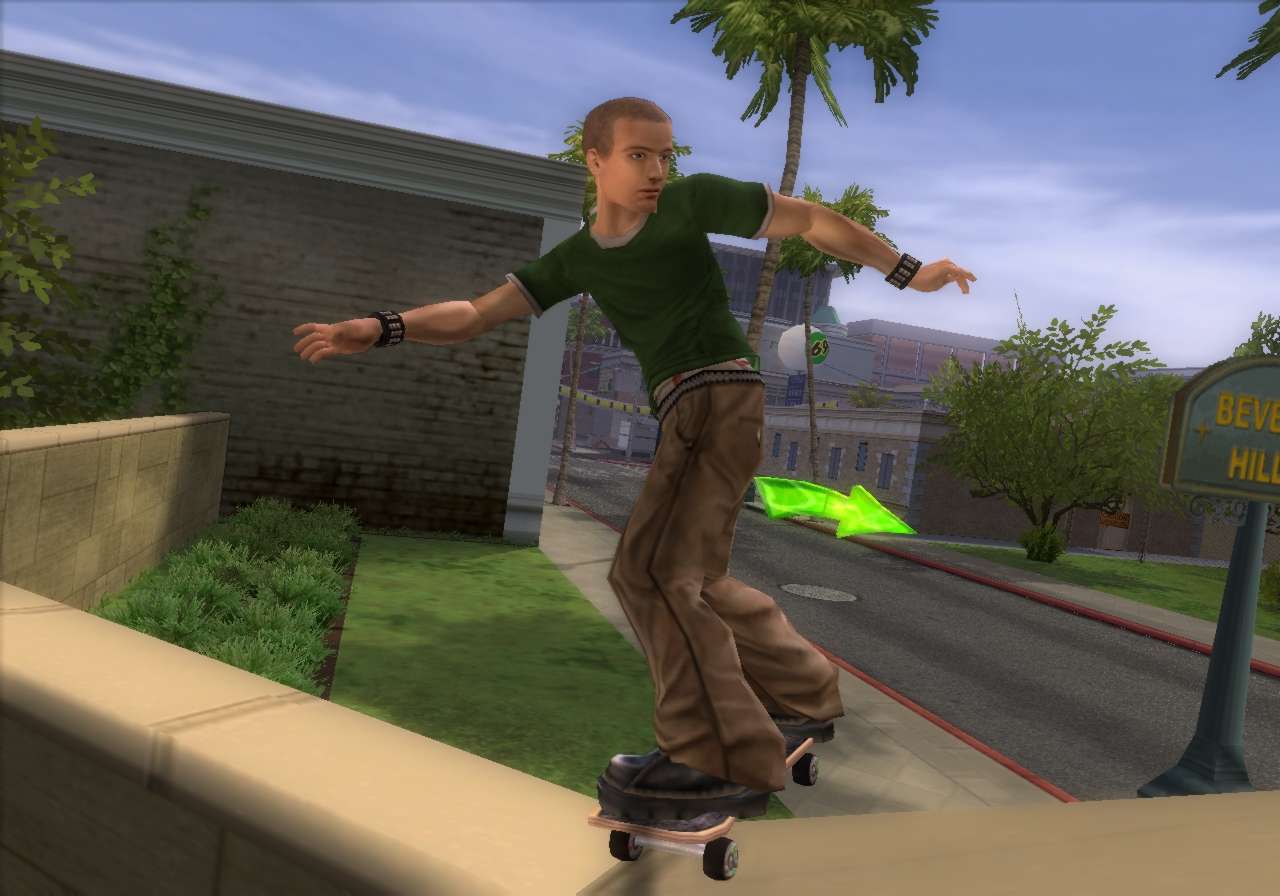 Изображение игры: Tony Hawk's American Wasteland