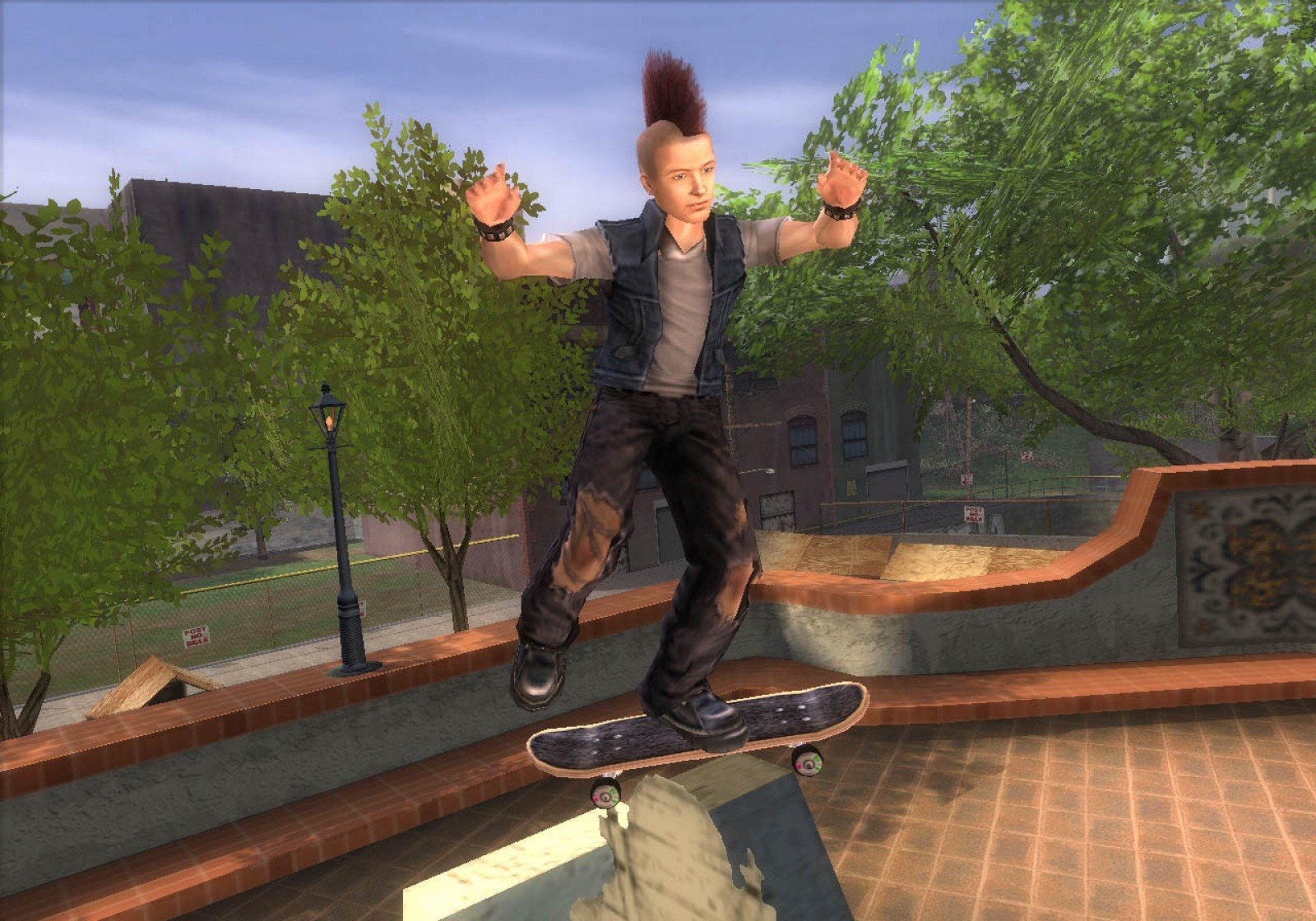 Изображение игры: Tony Hawk's American Wasteland