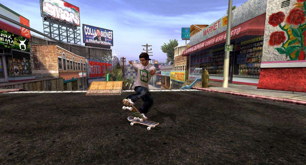 Изображение игры: Tony Hawk's American Wasteland