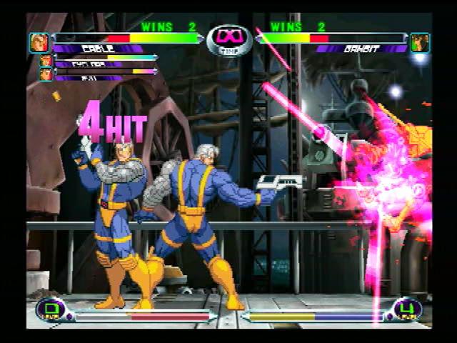 Изображение игры: Marvel vs. Capcom 2: New Age of Heroes
