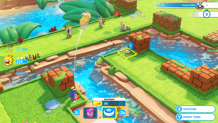 Изображение игры: Mario + Rabbids Kingdom Battle