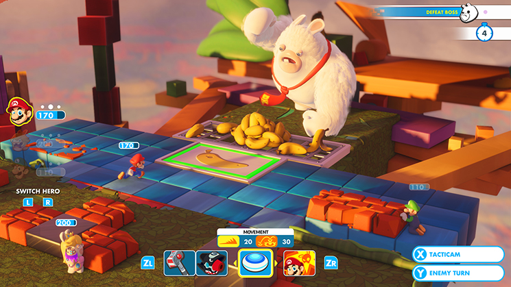 Изображение игры: Mario + Rabbids Kingdom Battle