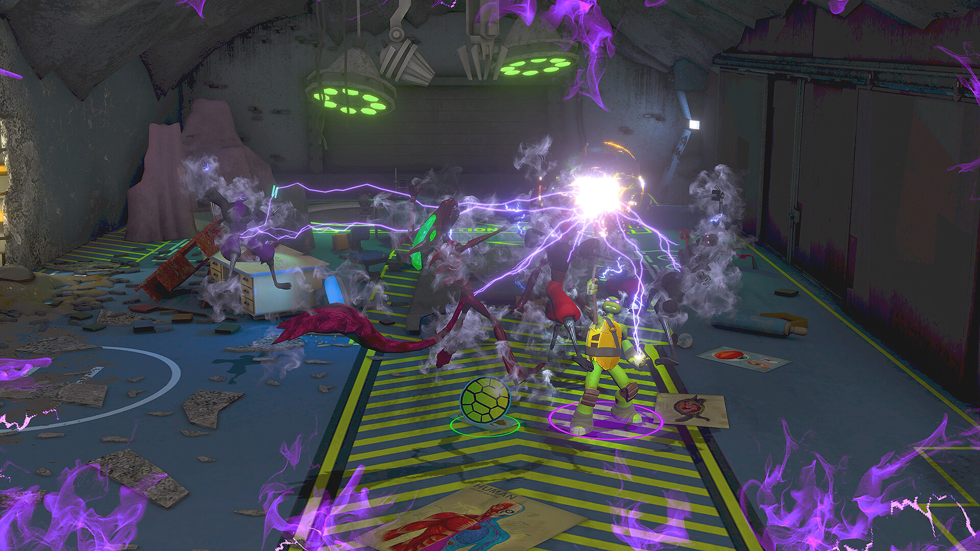 Изображение игры: Teenage Mutant Ninja Turtles Arcade: Wrath of the Mutants