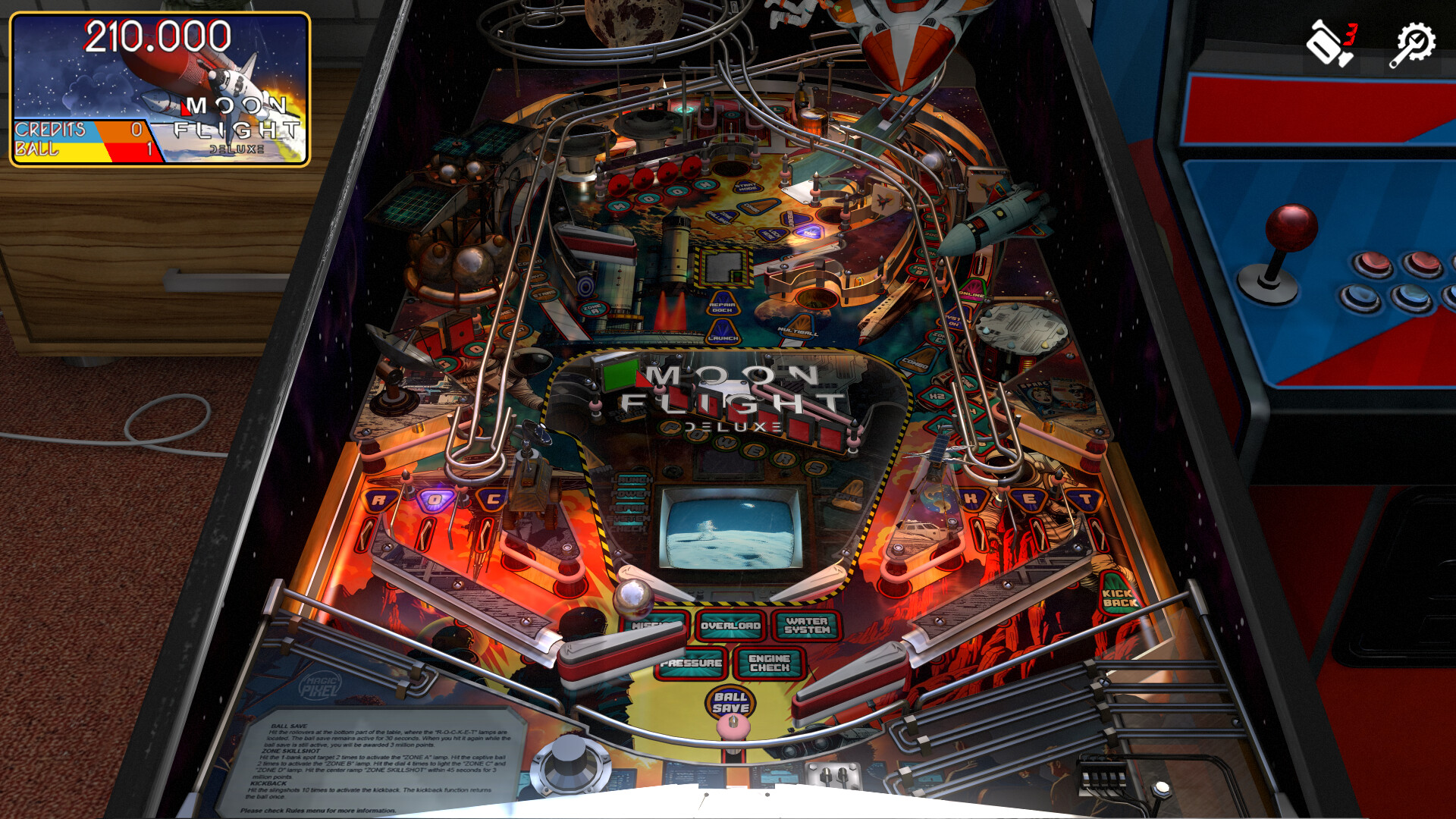 Изображение игры: Zaccaria Pinball