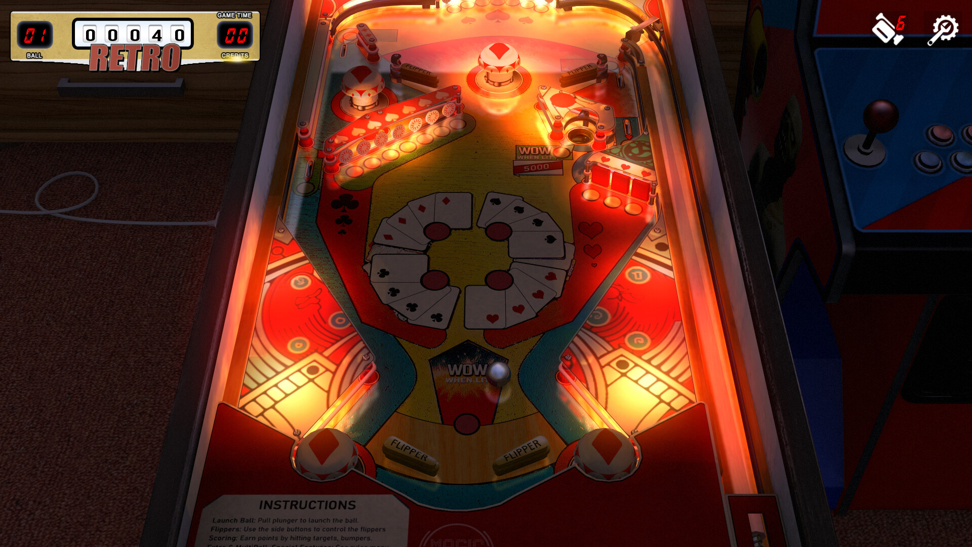 Изображение игры: Zaccaria Pinball