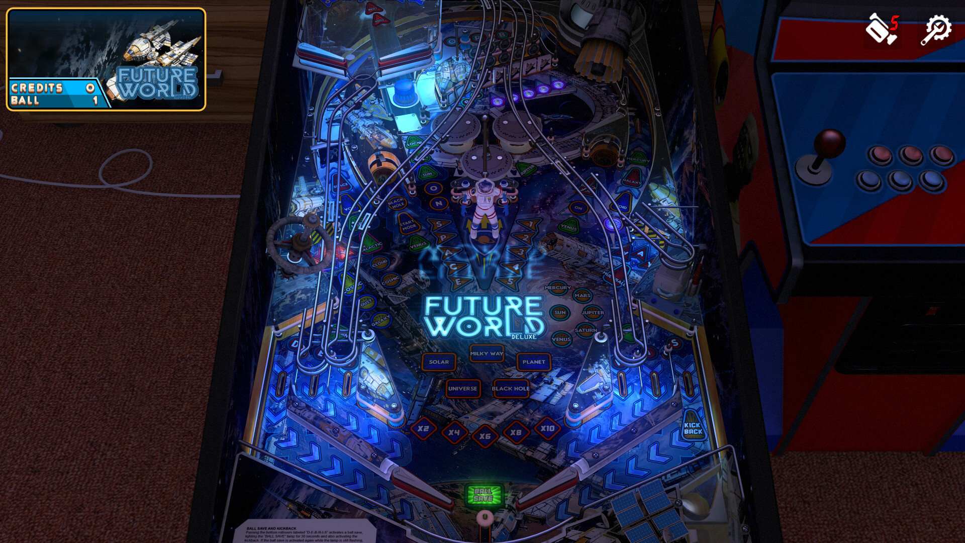 Изображение игры: Zaccaria Pinball