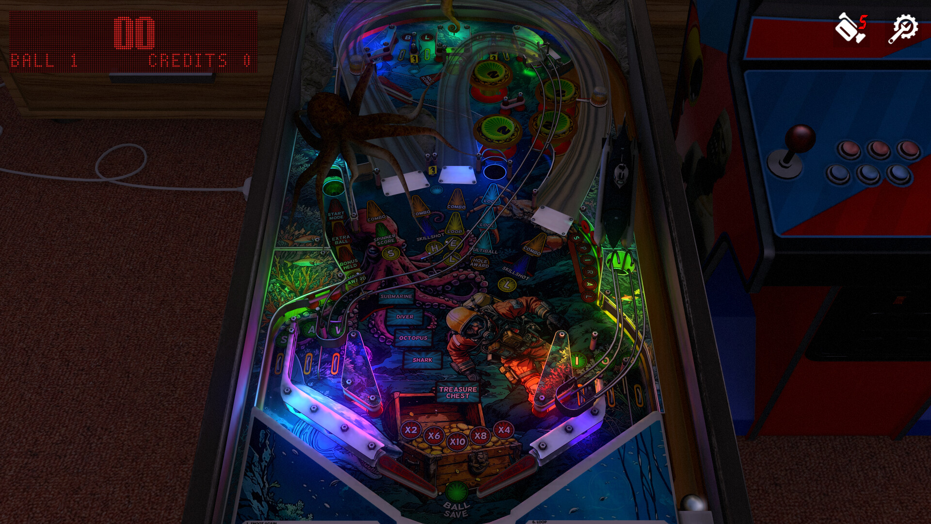 Изображение игры: Zaccaria Pinball