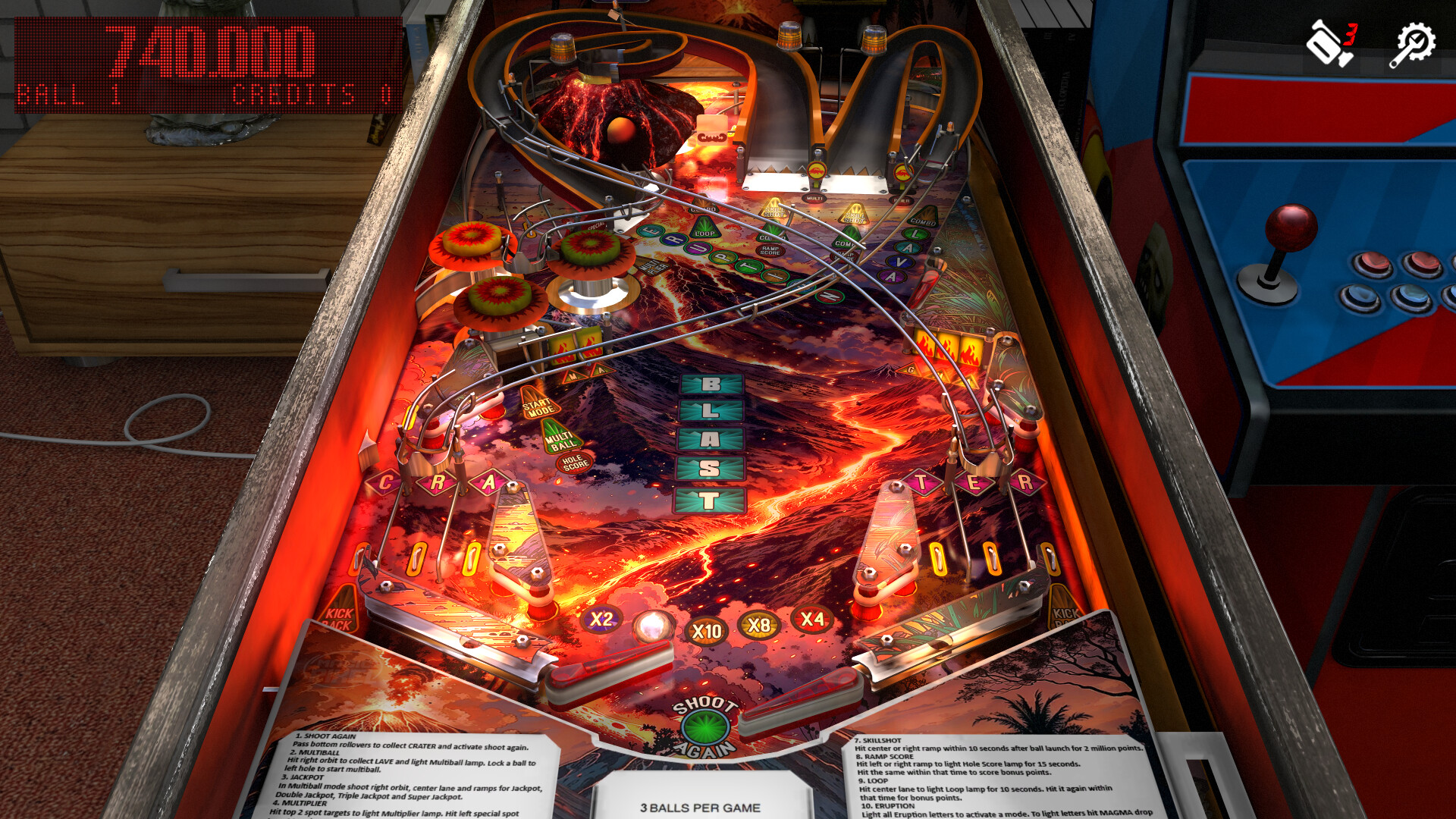 Изображение игры: Zaccaria Pinball