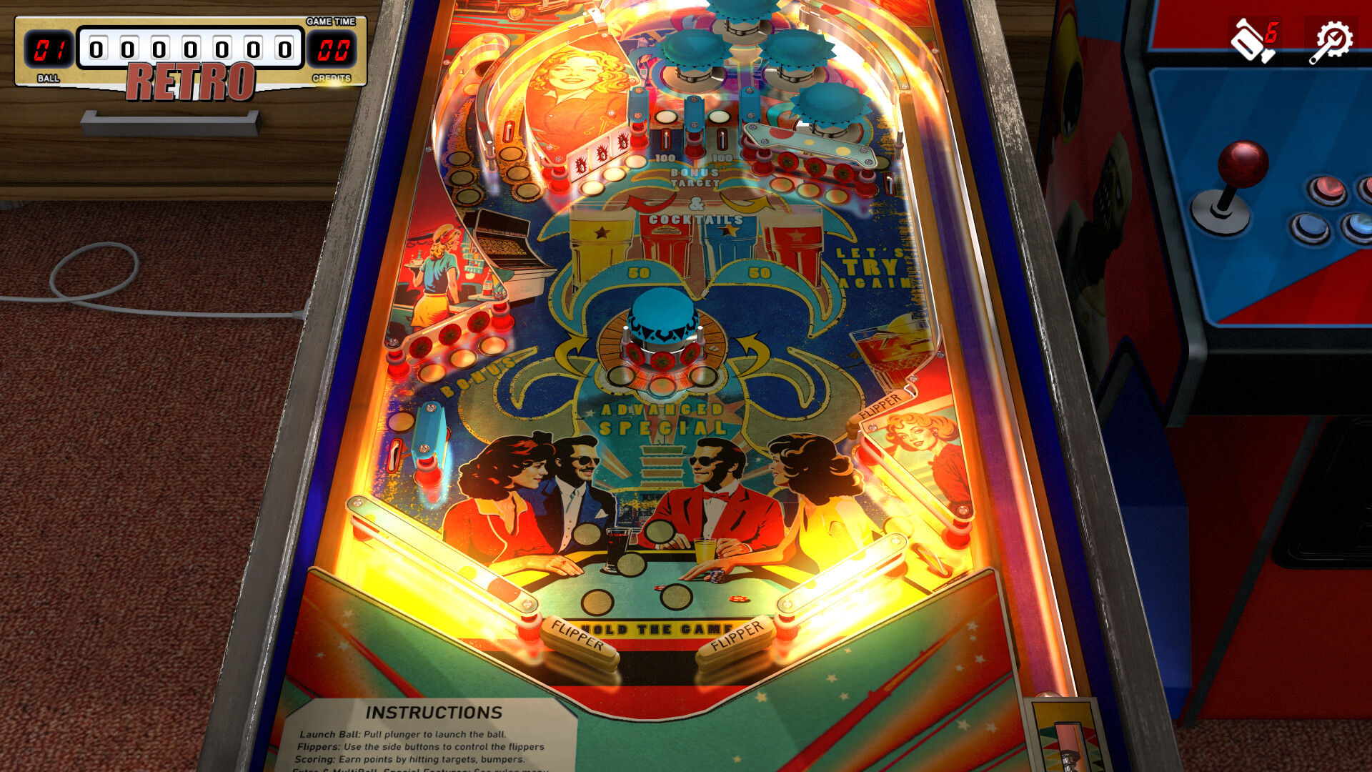 Изображение игры: Zaccaria Pinball