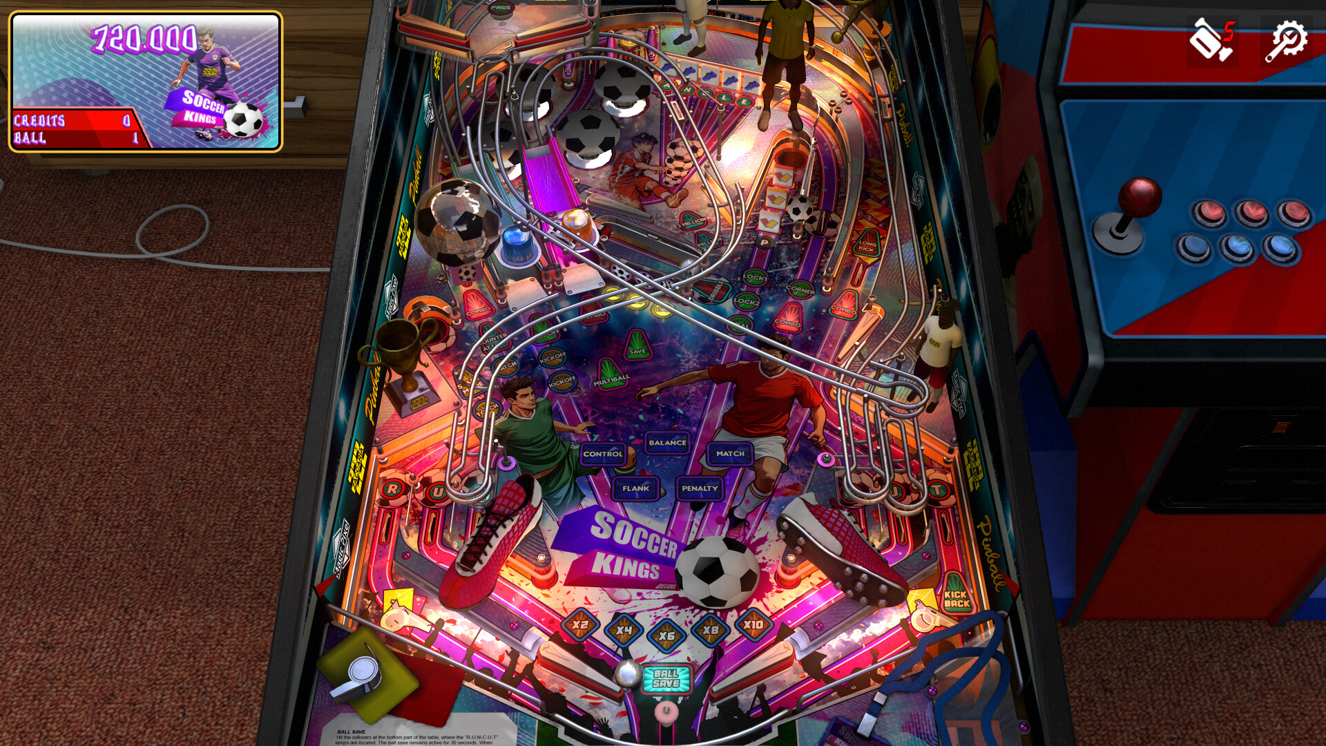 Изображение игры: Zaccaria Pinball