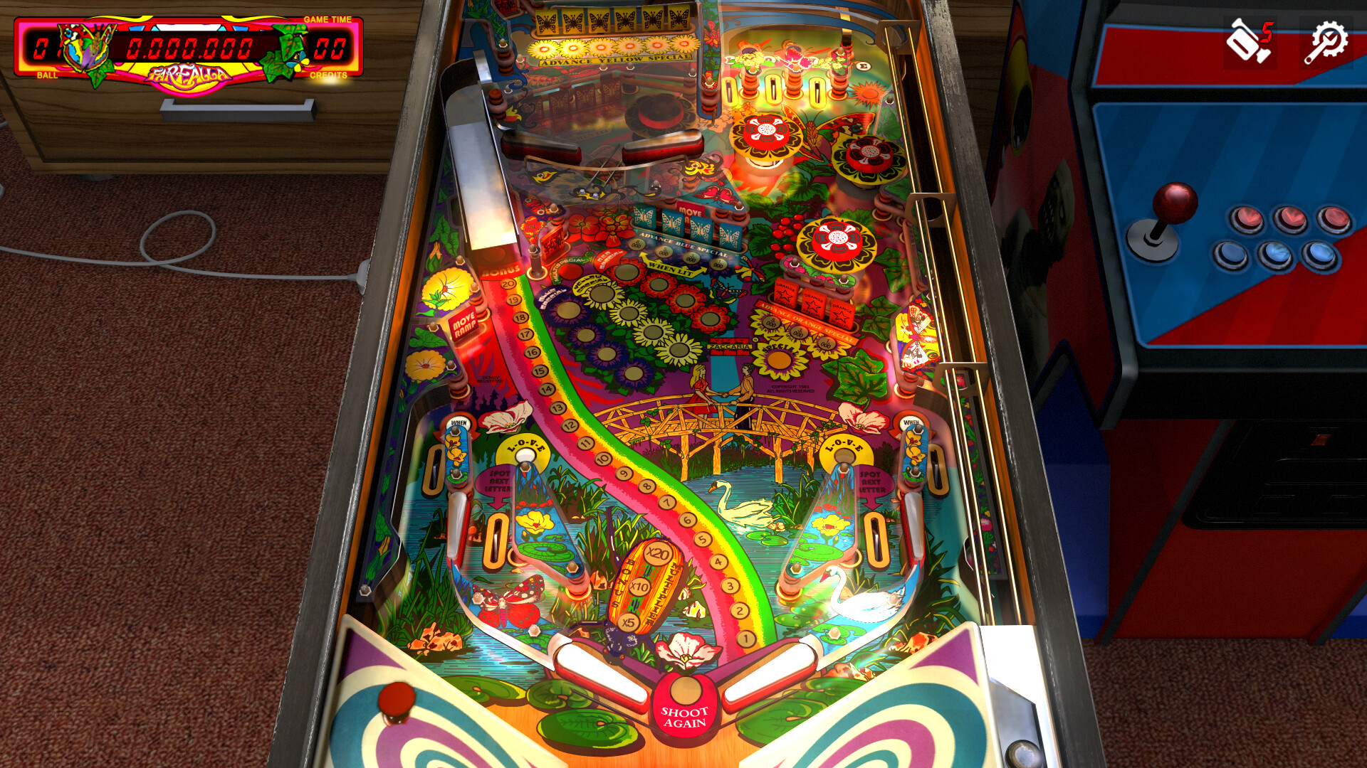 Изображение игры: Zaccaria Pinball