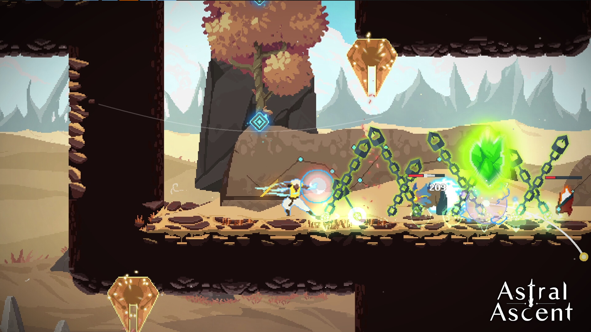 Изображение игры: Astral Ascent