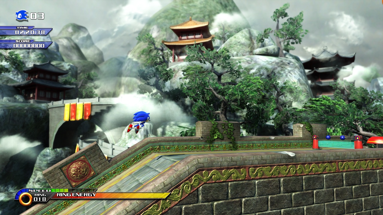 Изображение игры: Sonic Unleashed
