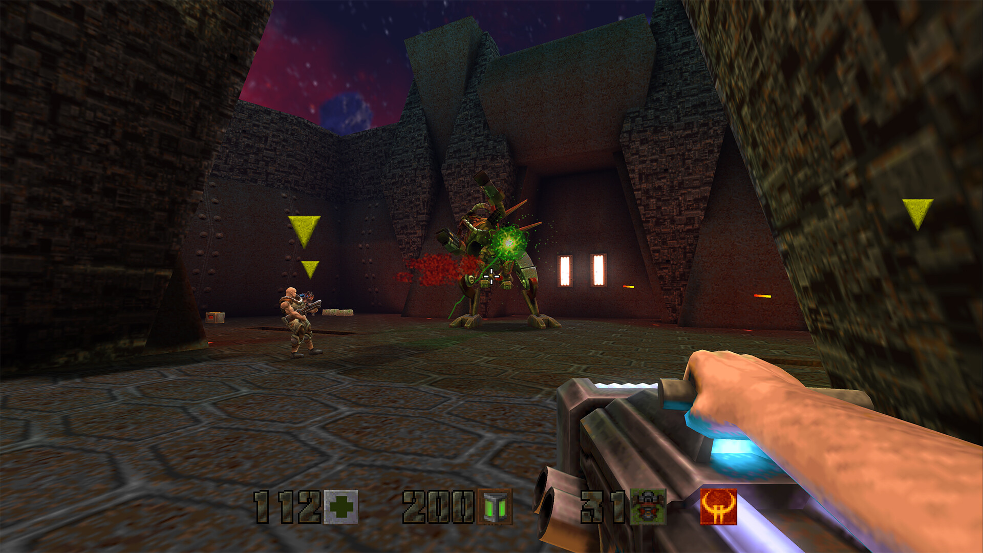 Изображение игры: Quake II: Enhanced Edition