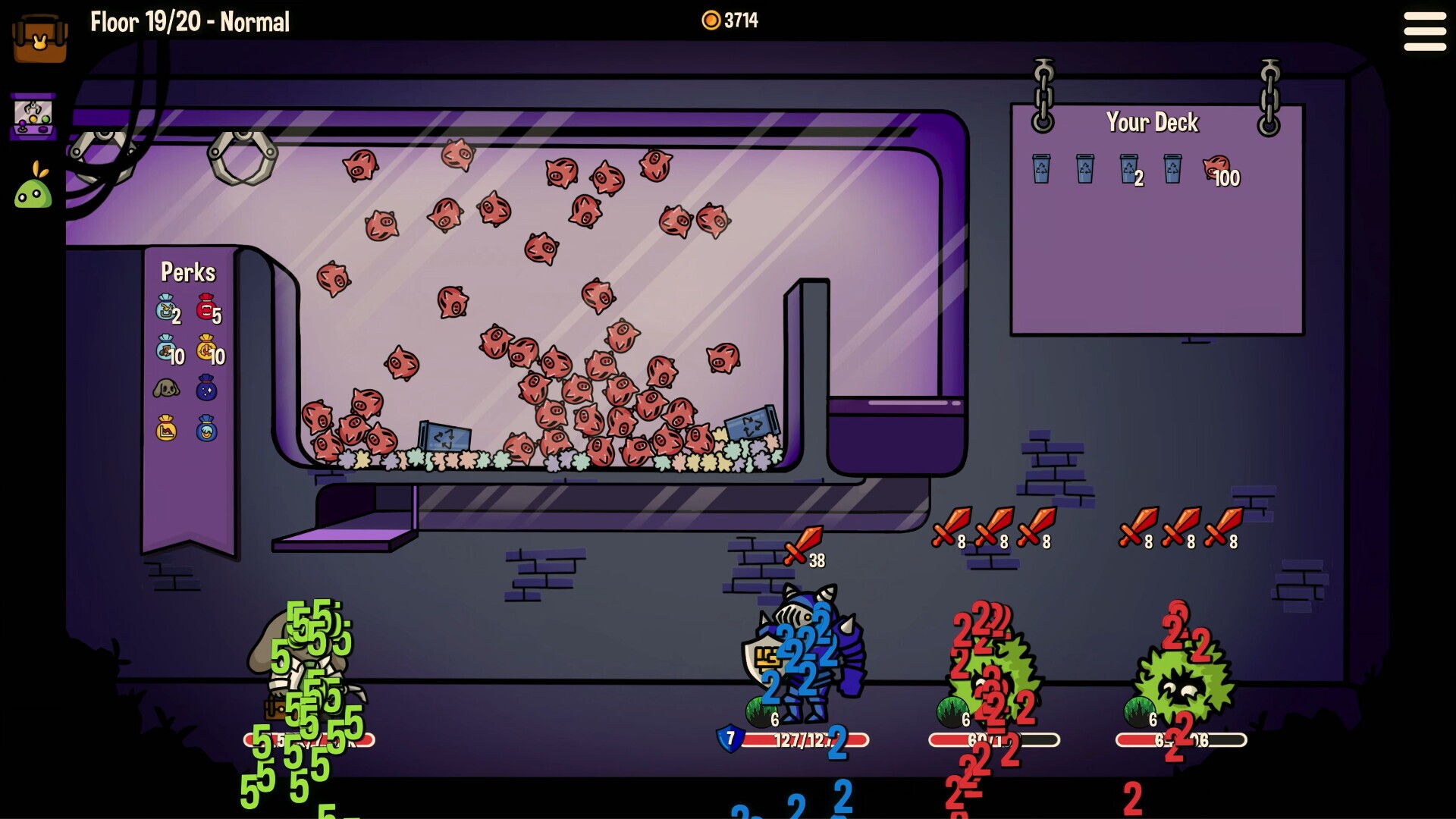 Изображение игры: Dungeon Clawler