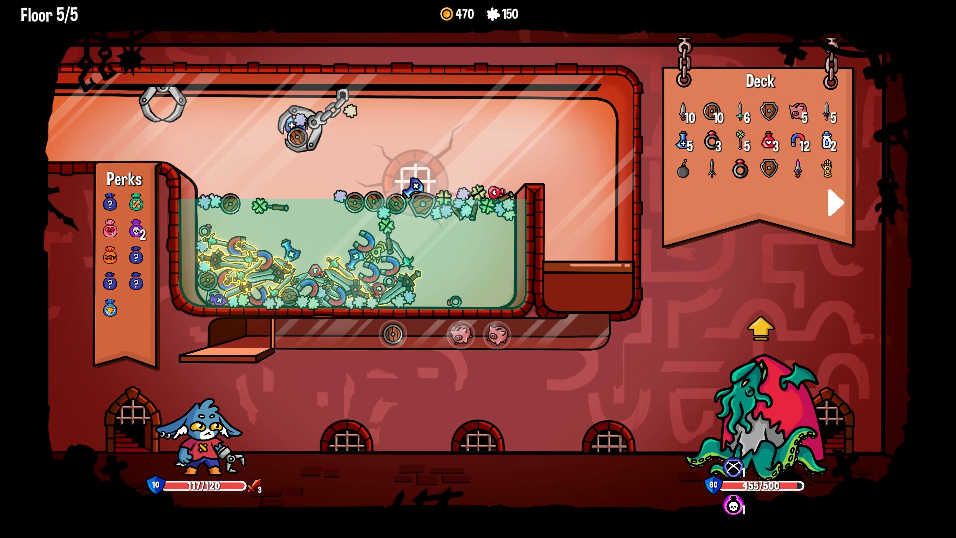 Изображение игры: Dungeon Clawler