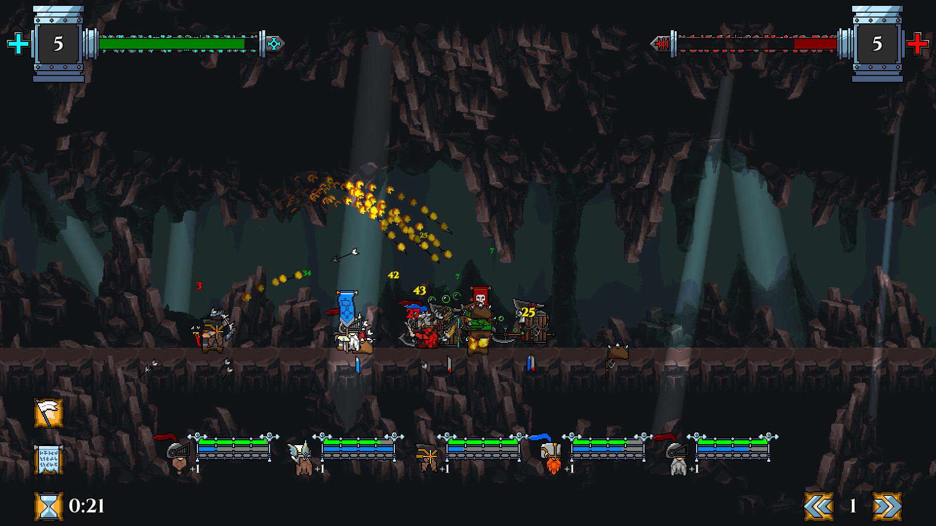 Изображение игры: Dwarves: Glory, Death and Loot