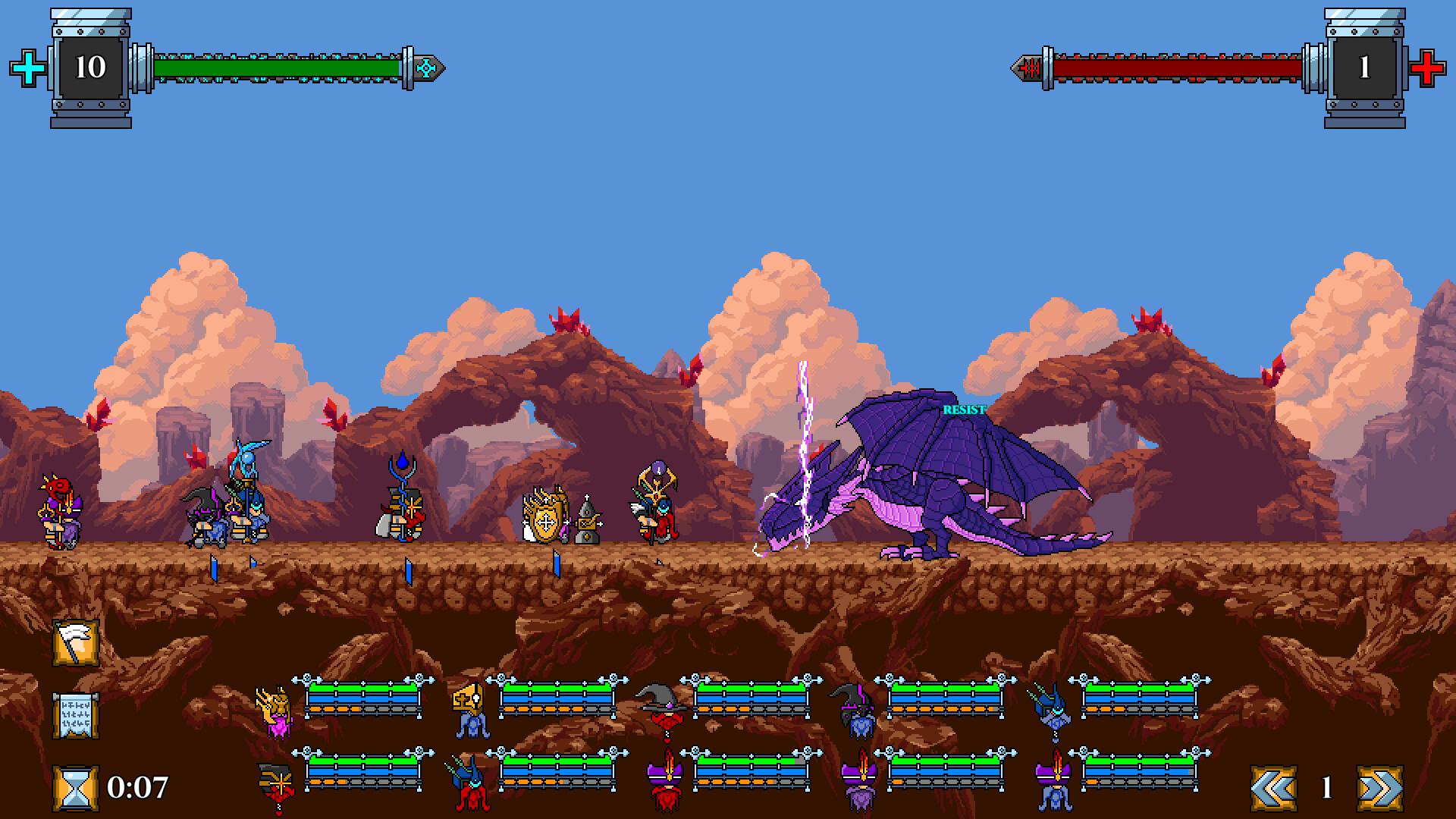 Изображение игры: Dwarves: Glory, Death and Loot