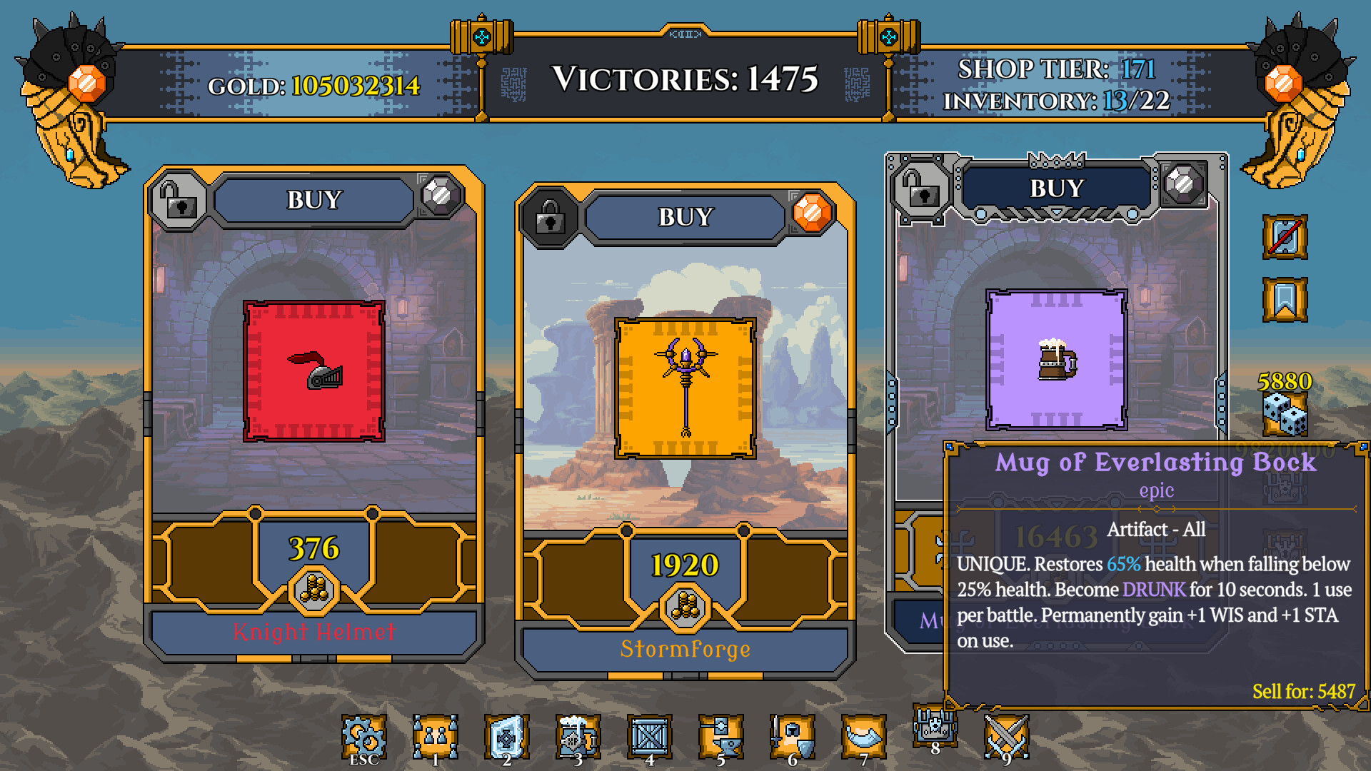 Изображение игры: Dwarves: Glory, Death and Loot