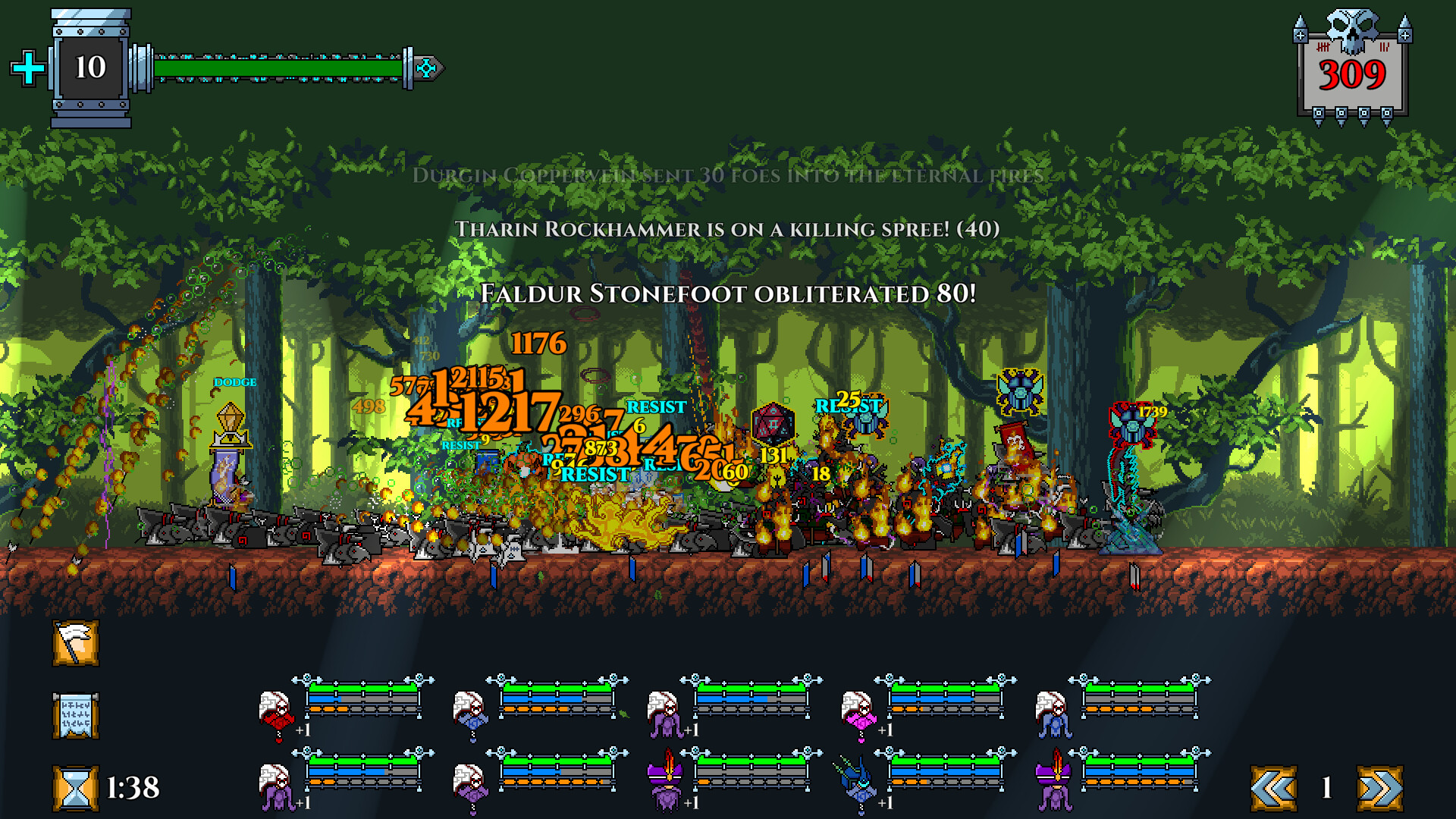 Изображение игры: Dwarves: Glory, Death and Loot