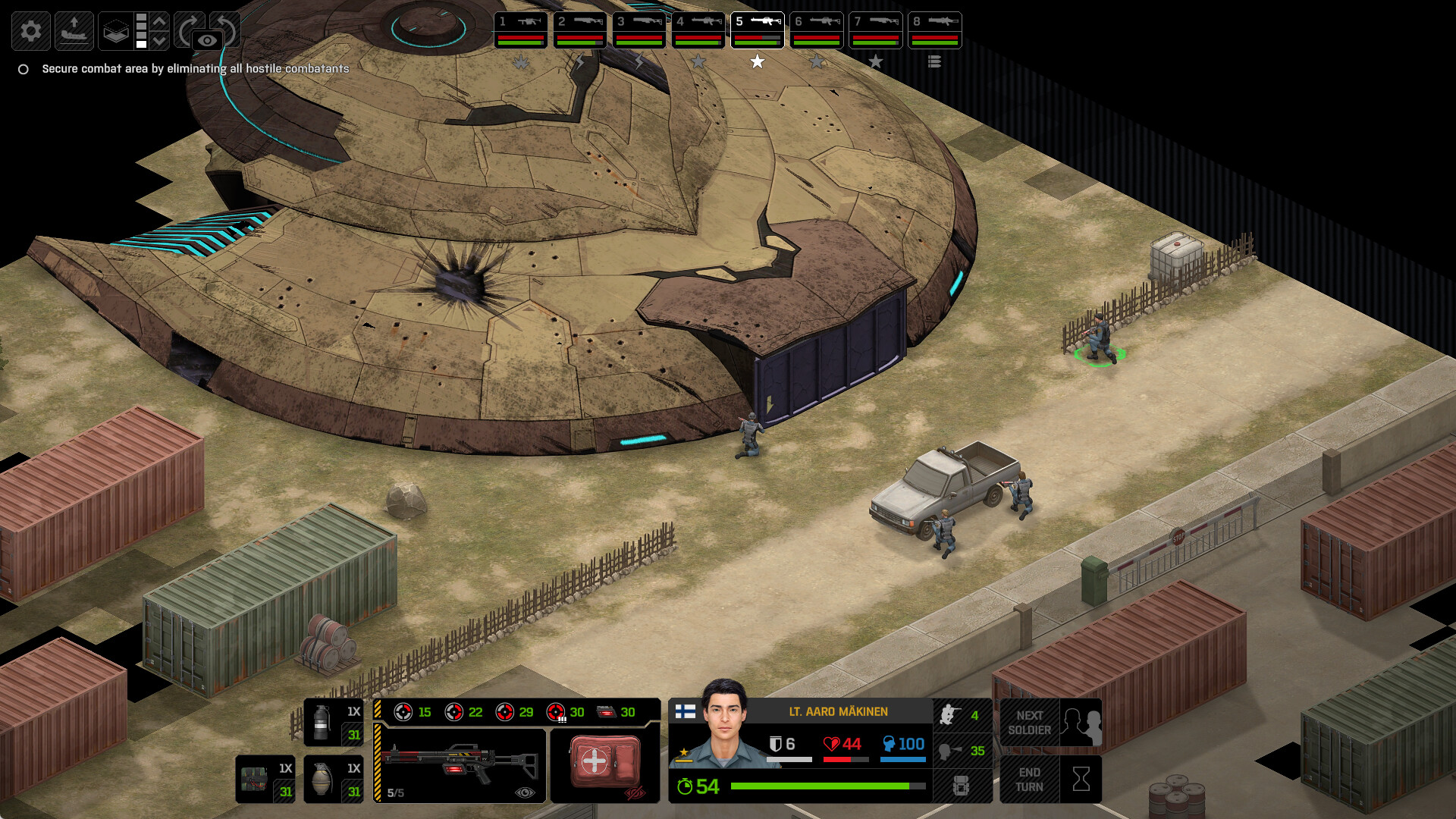 Изображение игры: Xenonauts 2