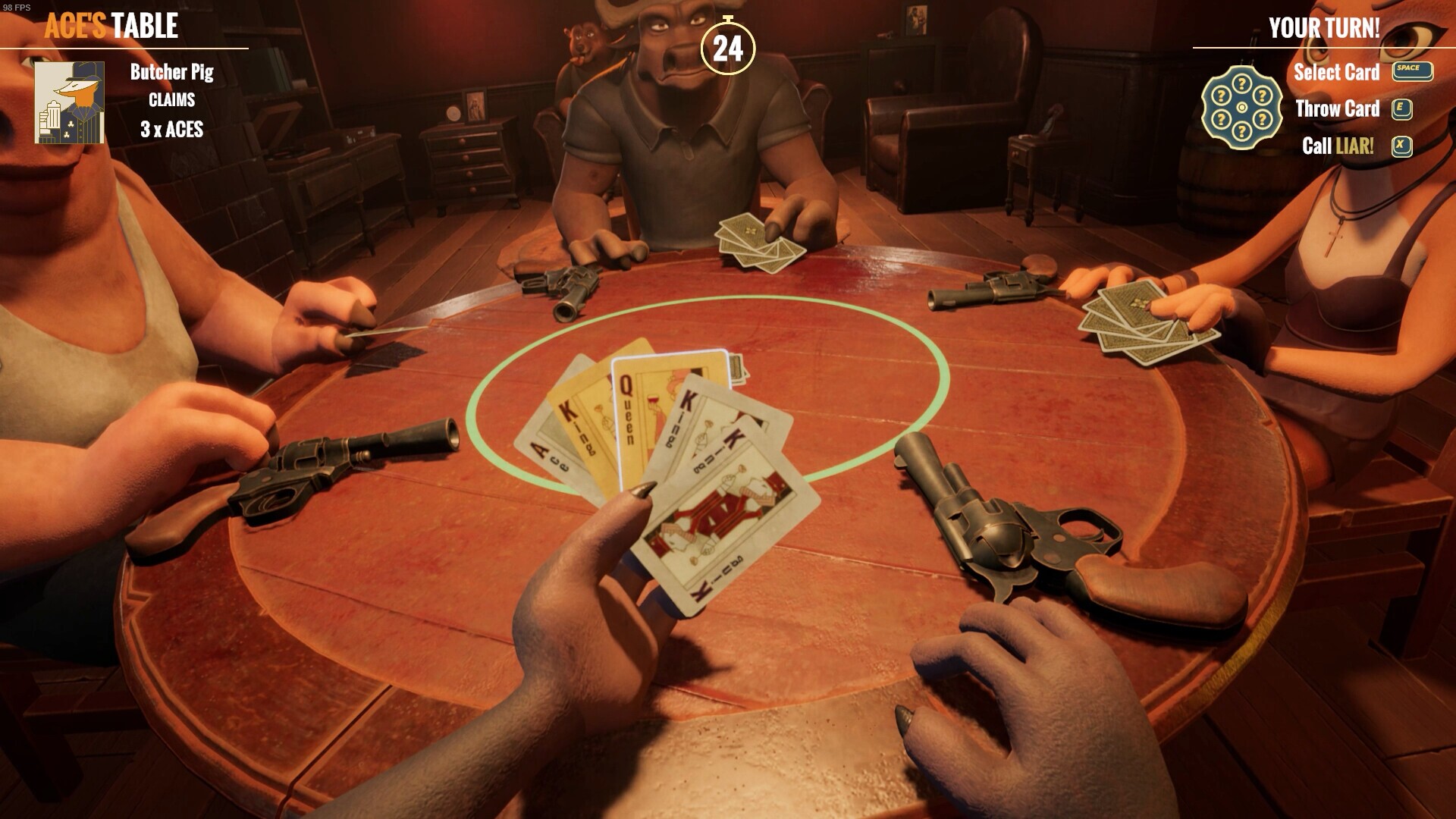 Изображение игры: Liar's Bar