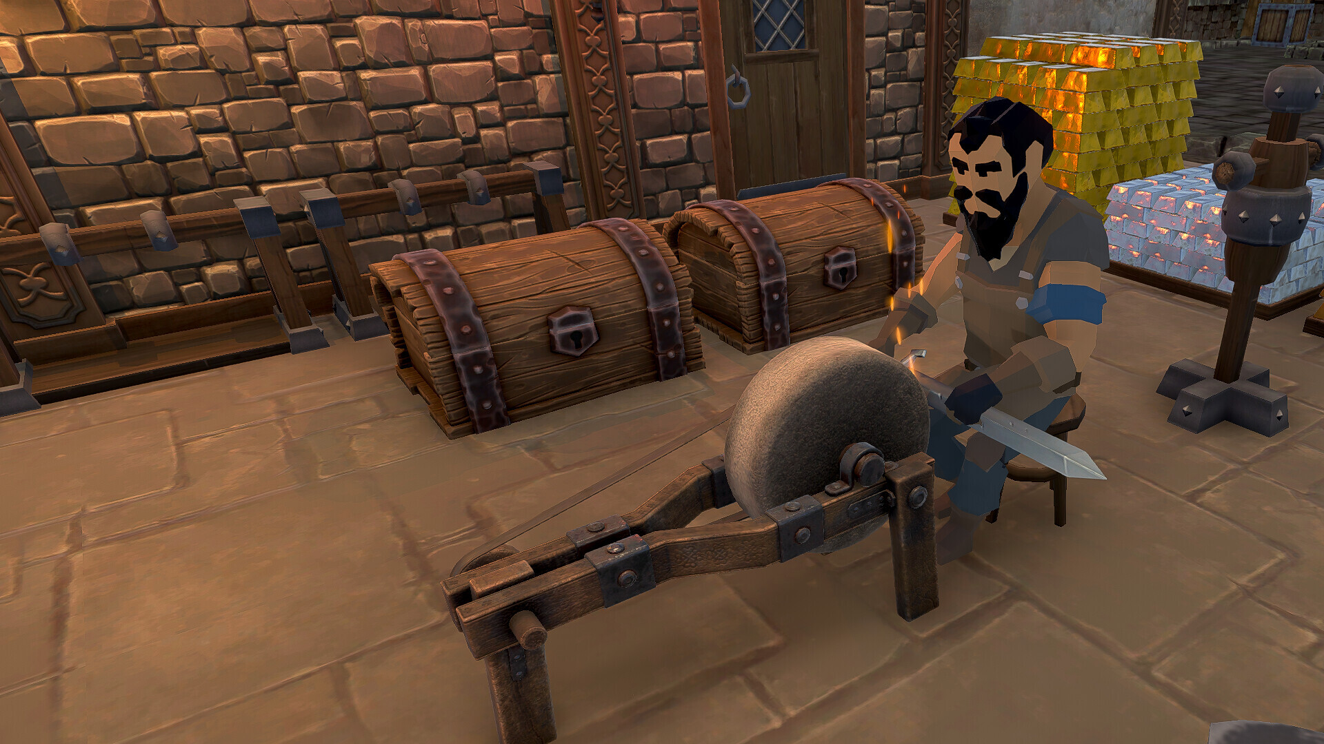 Изображение игры: Blacksmith Master