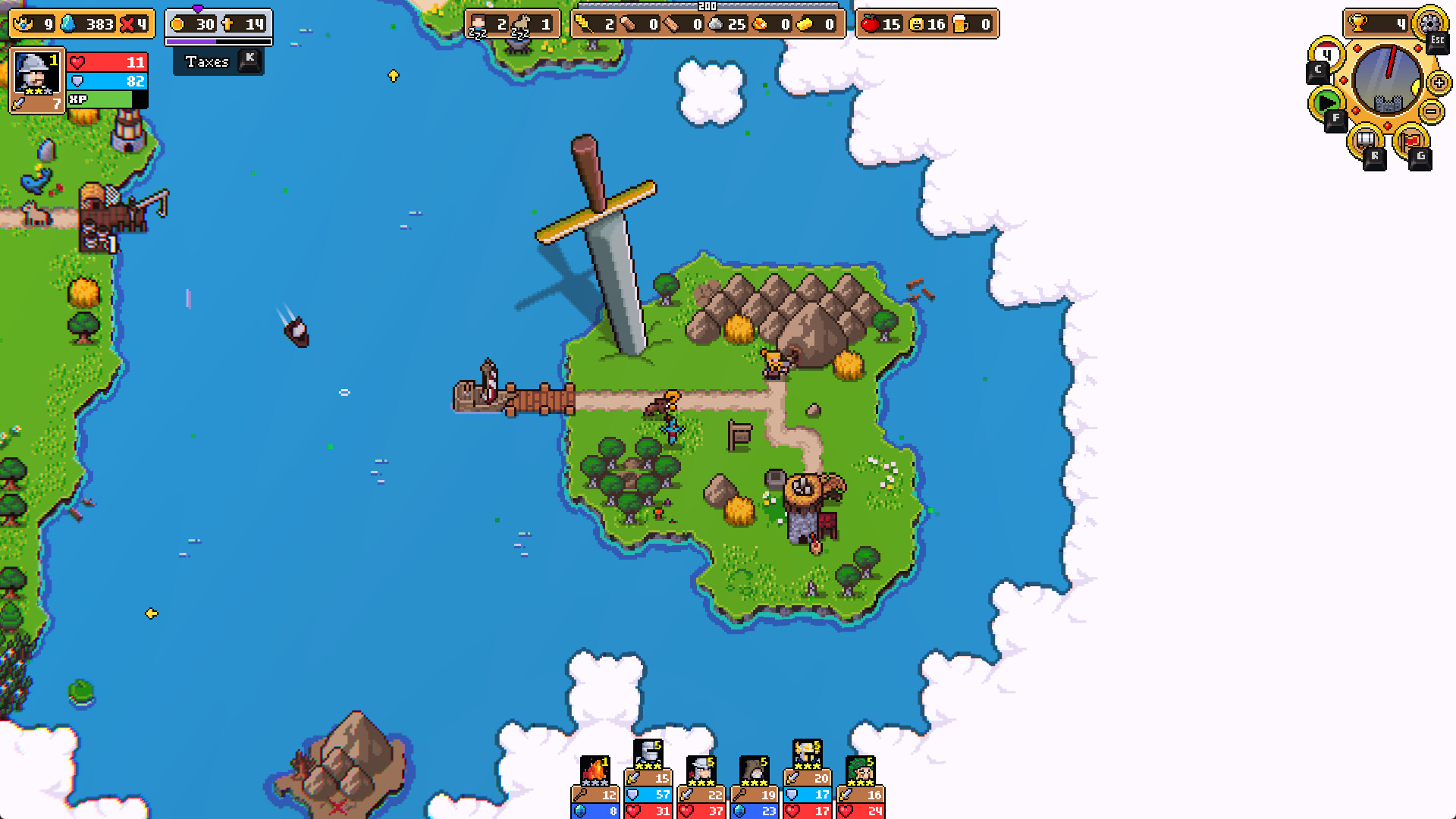 Изображение игры: Super Fantasy Kingdom