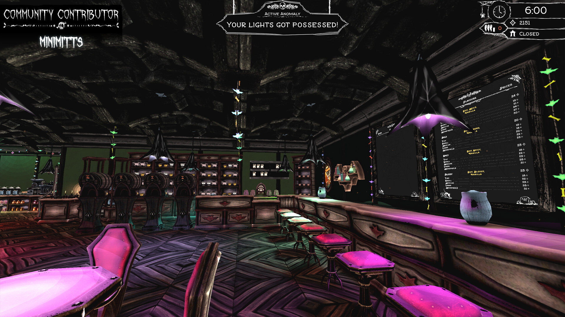 Изображение игры: My Little Cafe Nightmare