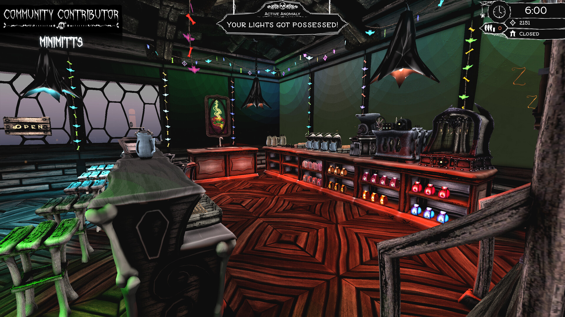 Изображение игры: My Little Cafe Nightmare