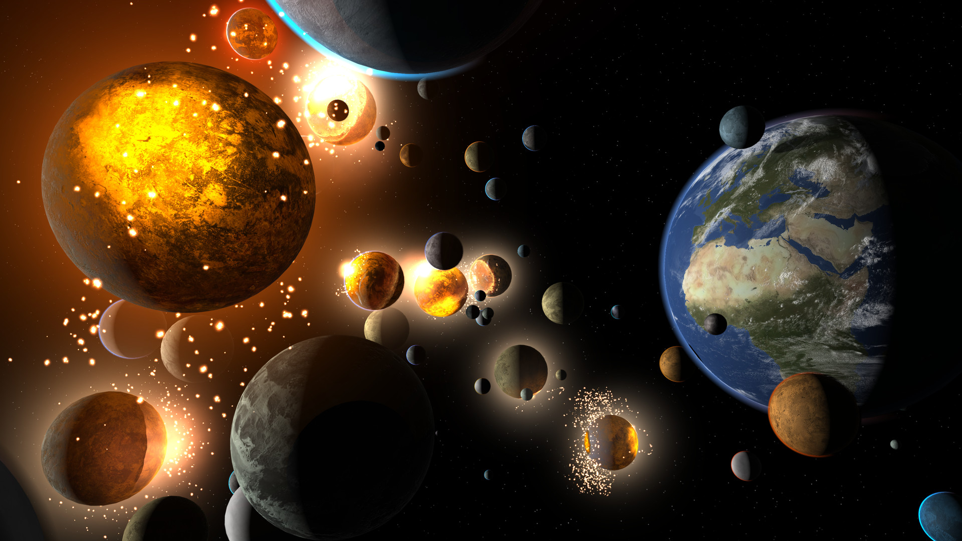 Изображение игры: Universe Sandbox ²
