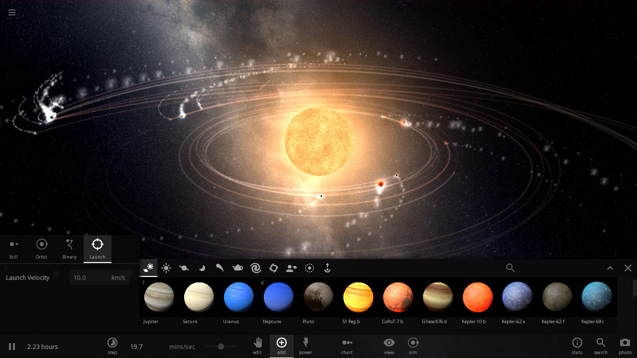 Изображение игры: Universe Sandbox ²