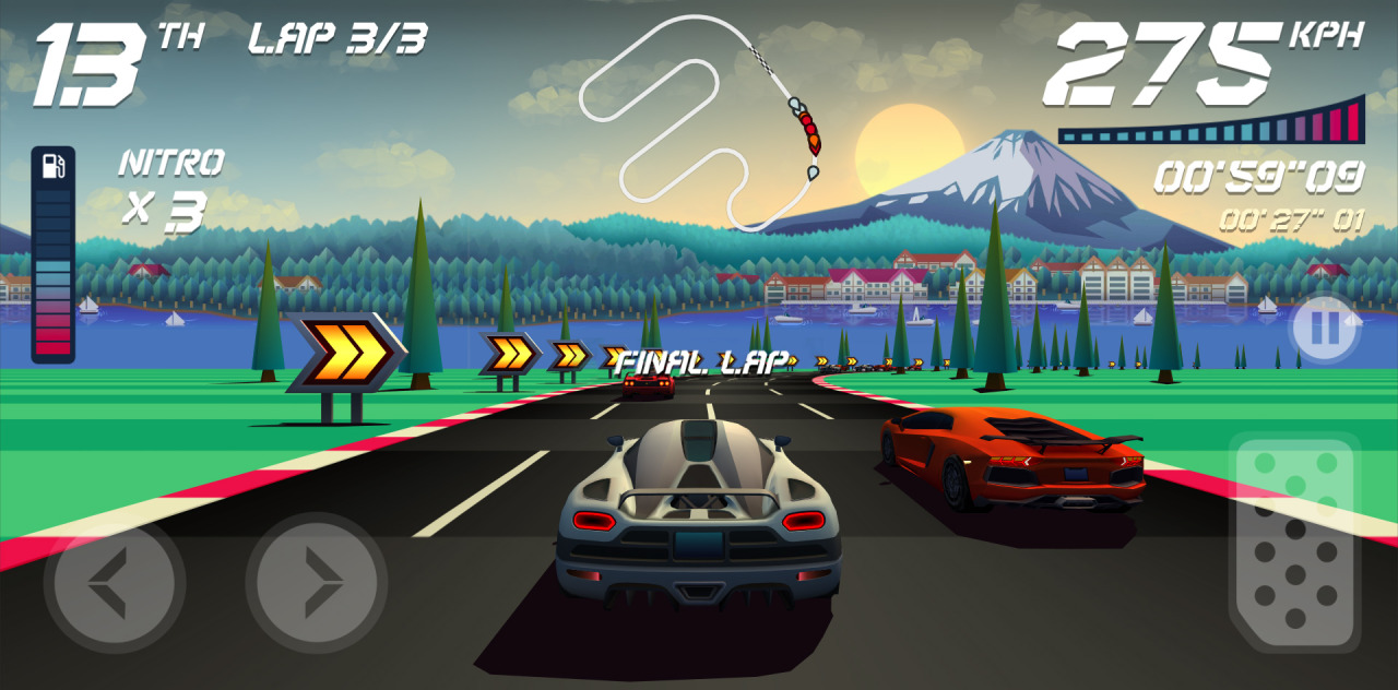 Изображение игры: Horizon Chase