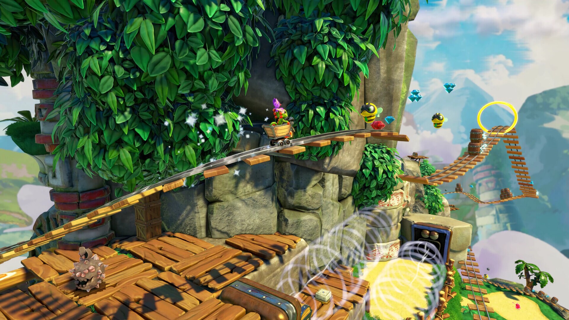 Изображение игры: Yooka-Replaylee